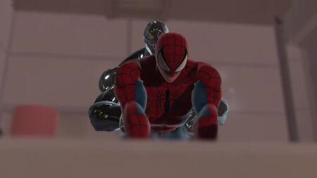 Venom XXX GAY Spider-Man im Büro