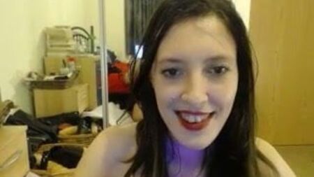 Britisches Camgirl aus dem Norden, nackt