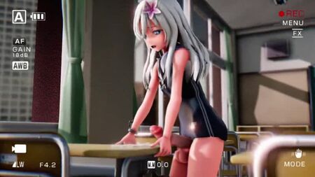 MMD – FUTA RO-500 Masturbation & Handjob