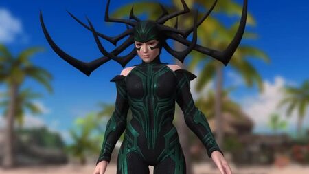 Dead or Alive 5 1.10c BP 5.5 – Hela (MARVEL) kommt am Strand an