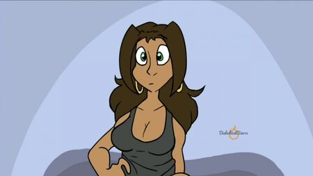 [Diabolical Sin115] Cartoon: Der aufgeblasene Bauch einer Frau