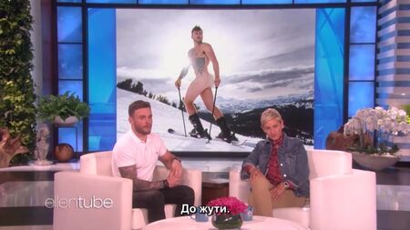 Der olympische Skifahrer Gus Kenworthy über sein Nacktfoto auf einem Berg – mit russischen Untertiteln