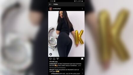 Emilie Nef Naf und ihr dicker Hintern