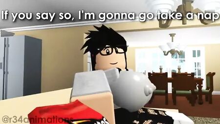 Roblox: Angela mit riesigen Brüsten und Jack mit großem Schwanz