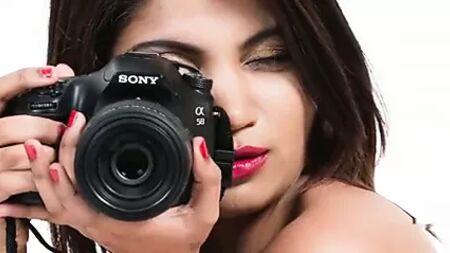 Nacktfotoshooting mit indischen Mädchen