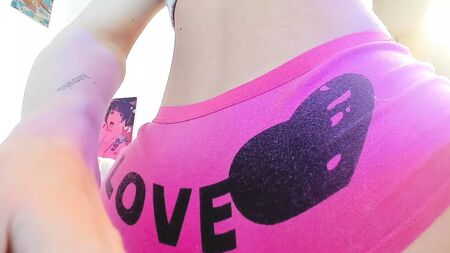Nasses Höschen – Nahaufnahme – Camel-Toe-Fetisch