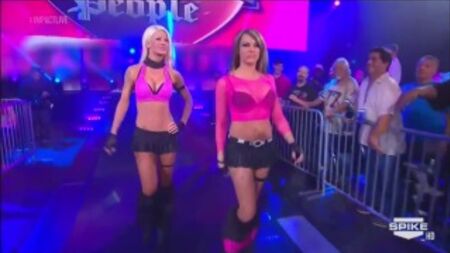 [#My1] TNA Impact Wrestling 04.10.2014 – Auftritt von „Beautiful People“