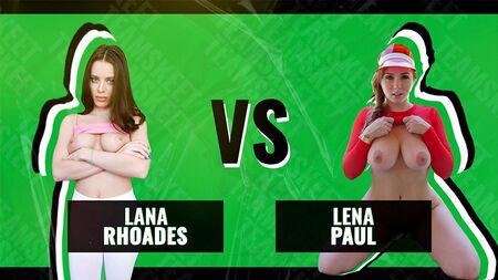 Battle Of The Babes – Lana Rhoades gegen Lena Paul – Der ultimative Wettbewerb der wippenden großen Naturbrüste