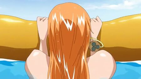 Nami – sehr sexy und frech im Bikini (One Piece)