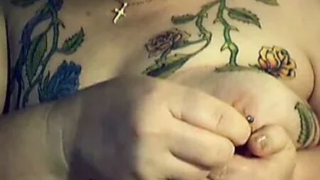 Body-Piercing-Sammlung: gepiercte Muschis und Brustwarzen 7