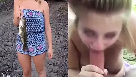 Maya beim Blowjob mit Foto