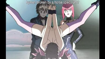 Jungfräuliche Hentai-BDSM-Sklavin wird von ihrem Meister brutal genommen