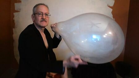 Balloonbanger 80) Langsam aufblasen, reißen und platzen – gebrauchter 24-Zoll-Ballon von Tuf-Tex