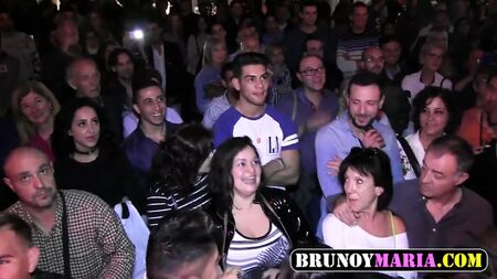 Porno-Casting von BrunoyMaria beim Erotikfestival in Alicante