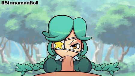 Annie aus „Skullgirls“ beim Blowjob