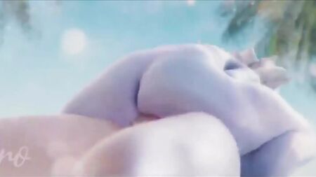 Tristana am Strand ficken (LOL Yordle Hentai)