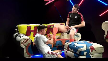 in Fußballsocken vögeln