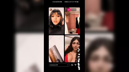Arabischer Dirty Talk auf Instagram Live