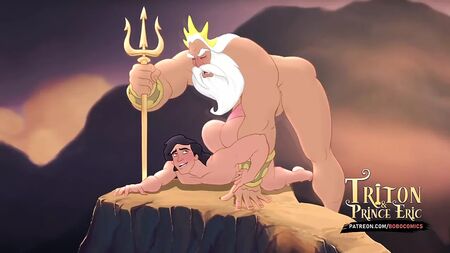 König Triton und Prinz Eric