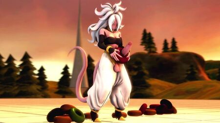 Majin Android 21 ist reine Selbstbefriedigung