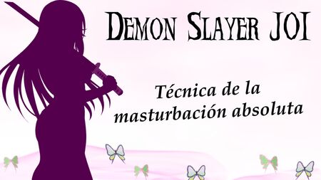 Spanische JOI-Version von „Demon Slayer“, Masturbations-Trainingsspiel