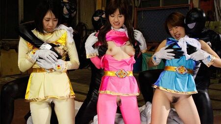 Japanische Helden, Galactic Sentai wurden fertiggemacht, unzensiert