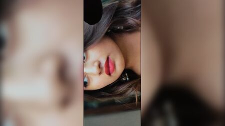 Shaalin Zoya Mallu, eine Schauspielerin aus Kerala, hatte viel Spaß