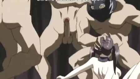 Anime-Bukkake-Hure wird gefickt