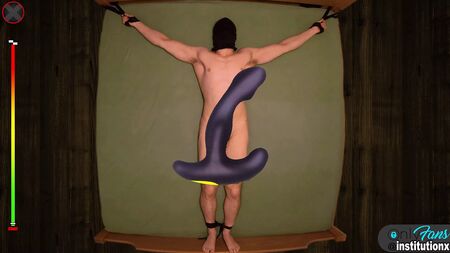 Intensive, wiederholte P-Punkt-Orgasmen mit einem Spielzeug zum Ausmelken der Prostata