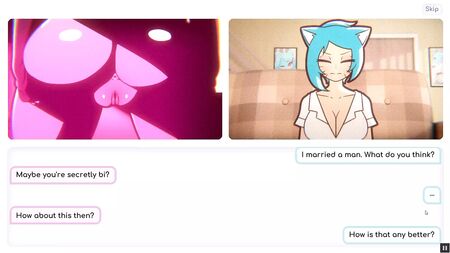 Nicole: „Risky Job“ – Hentai-Spiel auf PornPlay, Folge 5: MILF twerkt und benutzt einen Anal-Dildo vor der Kamera