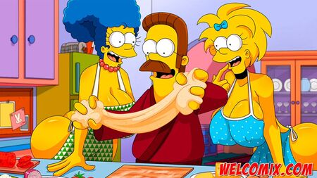 Pepperoni-Pizza – Die Simptoons