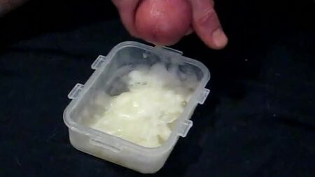 Spermasammlung – Spermaüberzogener Xdresser