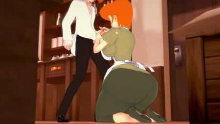 Dexter's Mom BlowJob: Dexters Labor