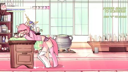 Max The Elf v0.4 Femboy-Hentai-Spiel PornPlay, Folge 7: Verwandelt in eine nymphomane Shemale mit großen Brüsten, die von einer Futanari gemolken wird