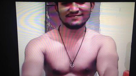 Ein indischer Junge aus Andhra 1