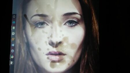Sophie Turner – Sperma-Tribut-Zusammenstellung 2