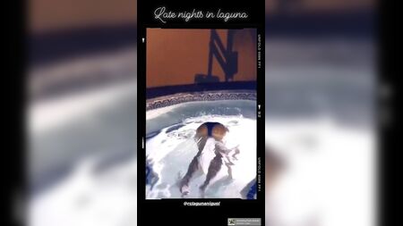 Madison Grace Reed im Bikini im Whirlpool