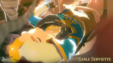 Sandfarbene Handtuch – Prinzessin Zelda