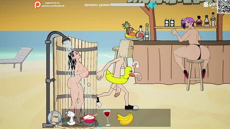 Komplettes Gameplay – Fuckerman, Strand