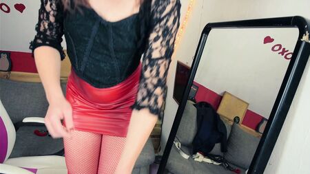Roter Latexrock – Teil 1
