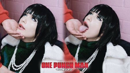 Eine reiche Schlampe wird zu deiner Sexsklavin – Fubuki Cosplay (One Punch Man)