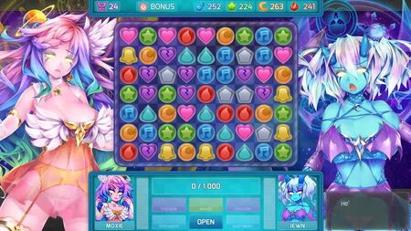 Huniepop 2: Sex mit Nymphojinn (Boss-Szene)