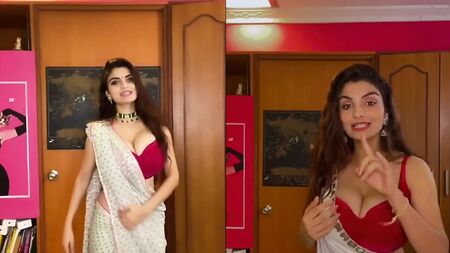 Anveshi Jain App – Heißes Saree-Video