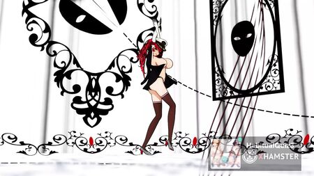 Sexy Schlampe, Sexszene, 3D-Hentai, MMD, R18, KI-Bot