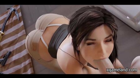 Fantastisches virtuelles 3D-Sexspiel: Blowjobs