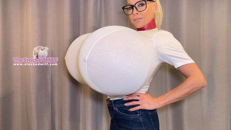Ich messe den enormen Umfangzuwachs meiner Brüste – von 140 cm auf 178 cm!