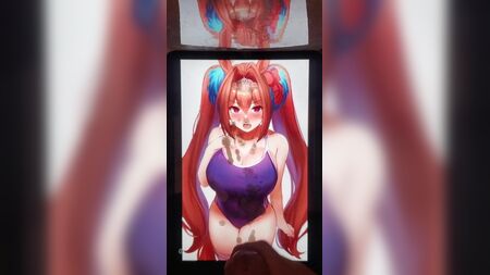 SOP Daiwa Scarlet (Umamusume) Bukkake – Riesige Spermamenge