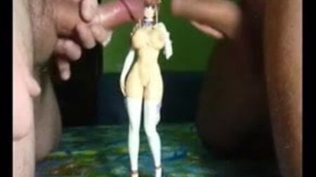 Die beste Sammlung von Cumshots auf Anime-Figuren
