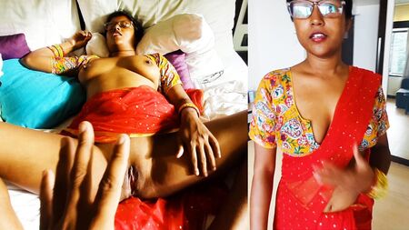 Bahuko Sasurka Buddha Lund Bahot Pasand Hain – Sex mit einer indischen Frau im roten Sari auf Hindi