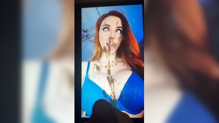 Sperma-Tribut für Amouranth